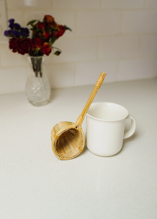 Bamboo Hand Woven Tea Strainer