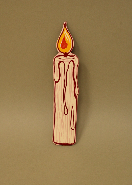 Candle Bookmark