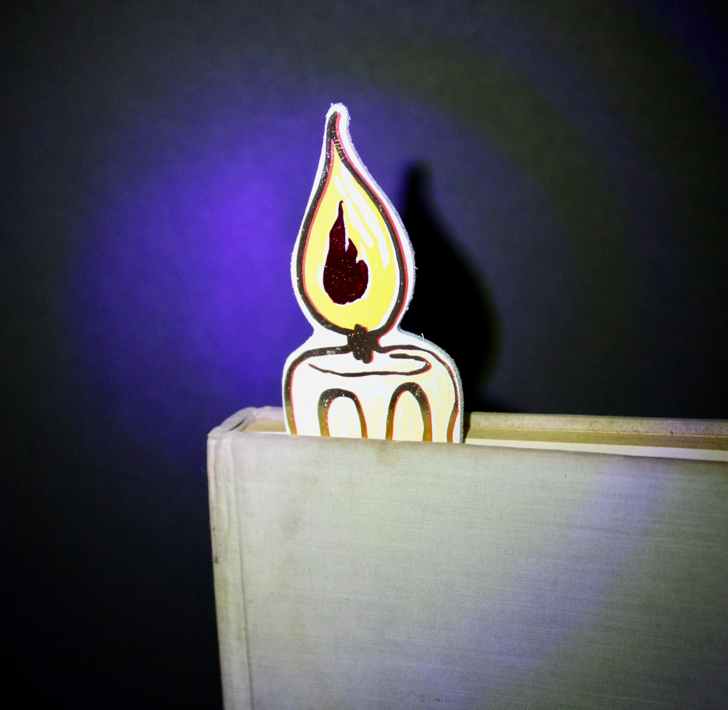 Candle Bookmark