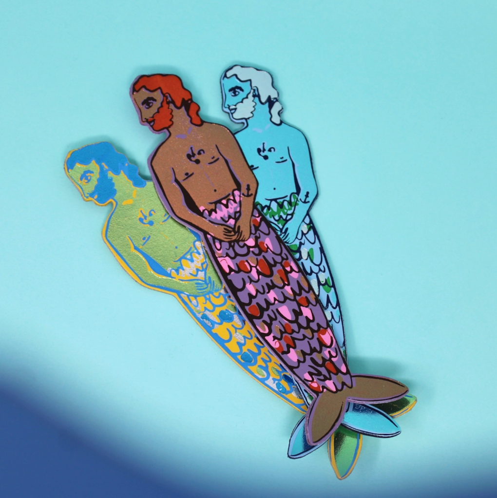 Mer-Man Bookmark