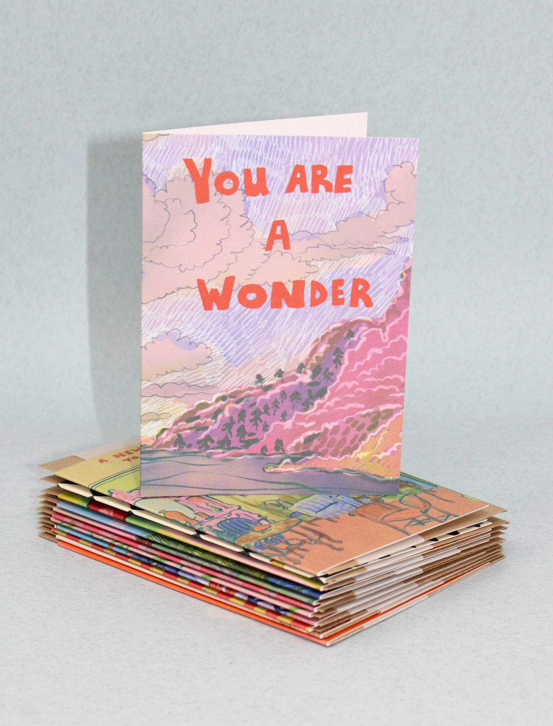 You Are A Wonder A6 Greetings Card