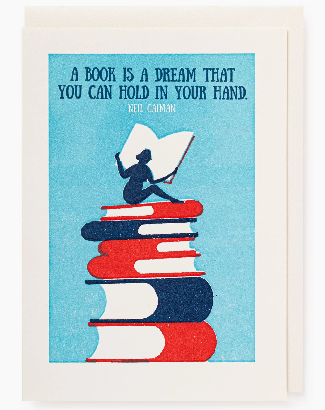 A Book Is A Dream | Well Said - Greeting Card