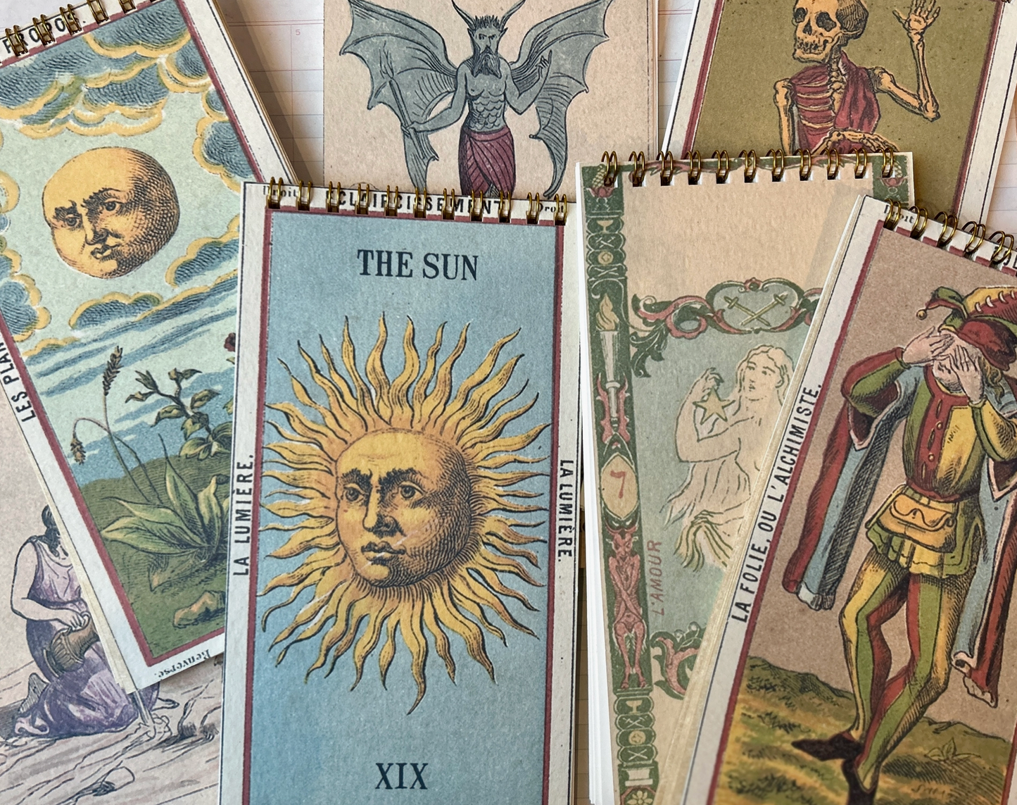 The Sun Tarot Card Notebook