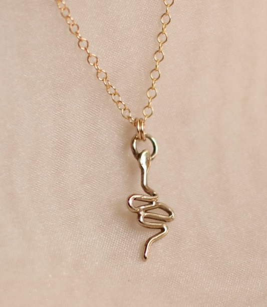 Mini Slither Pendant Necklace