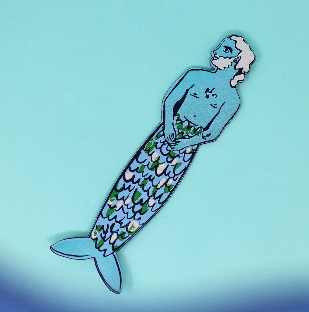 Mer-Man Bookmark