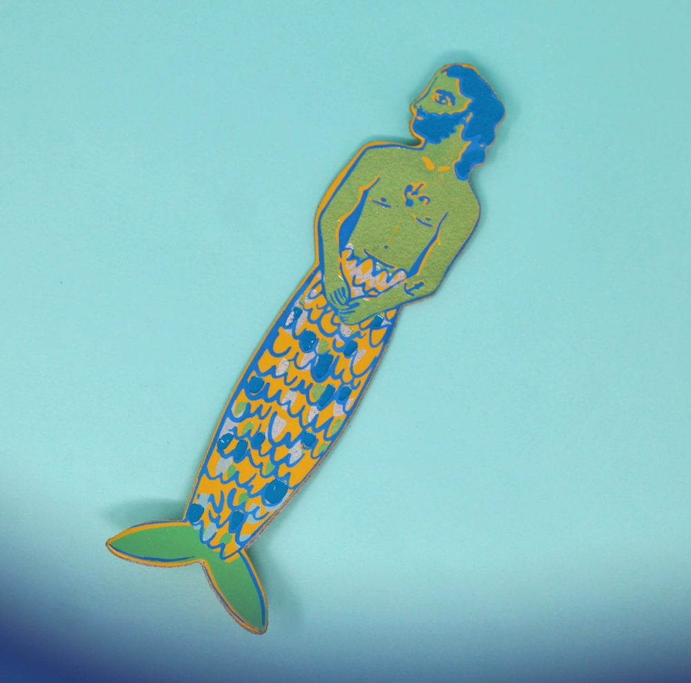 Mer-Man Bookmark