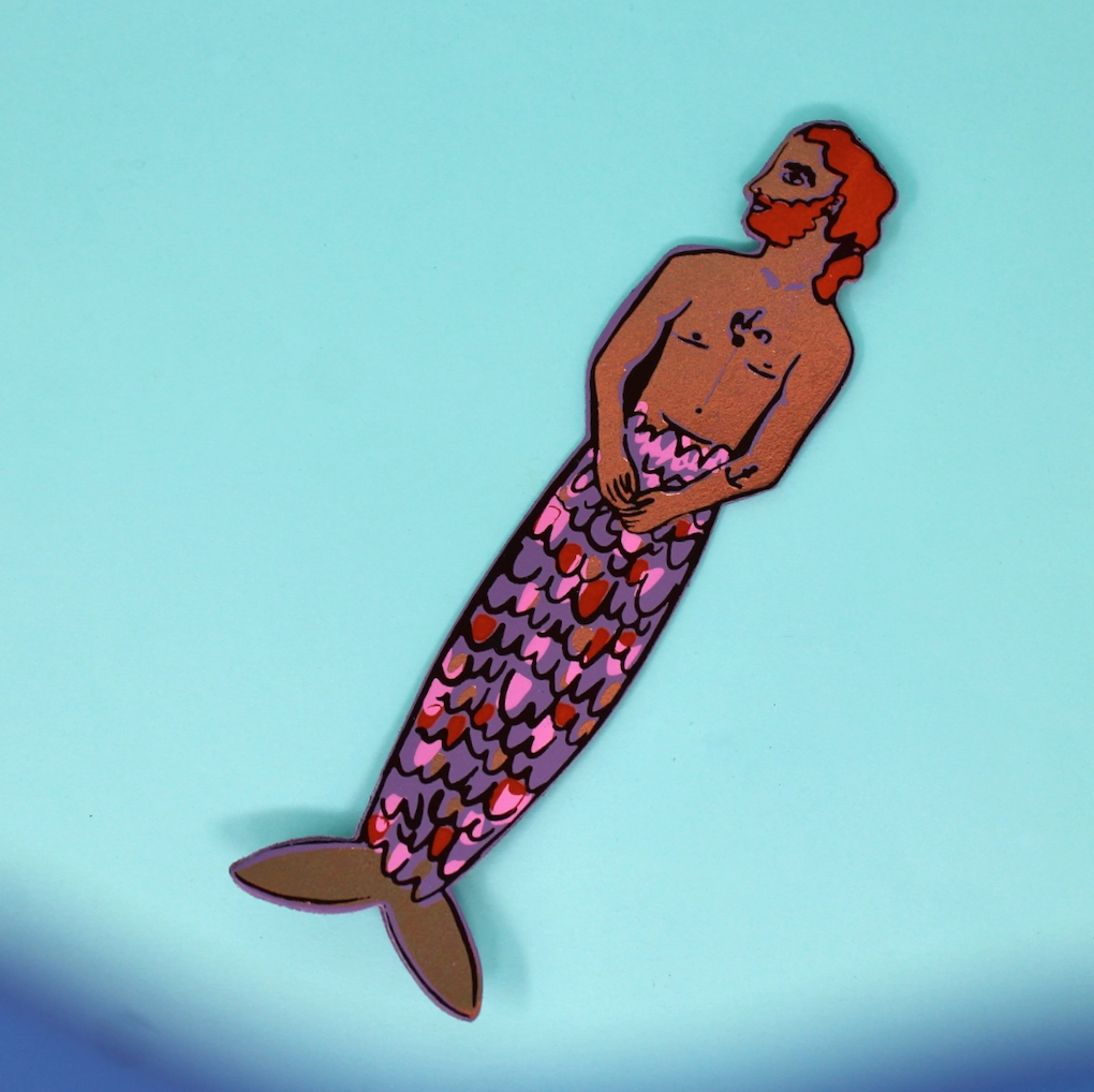 Mer-Man Bookmark