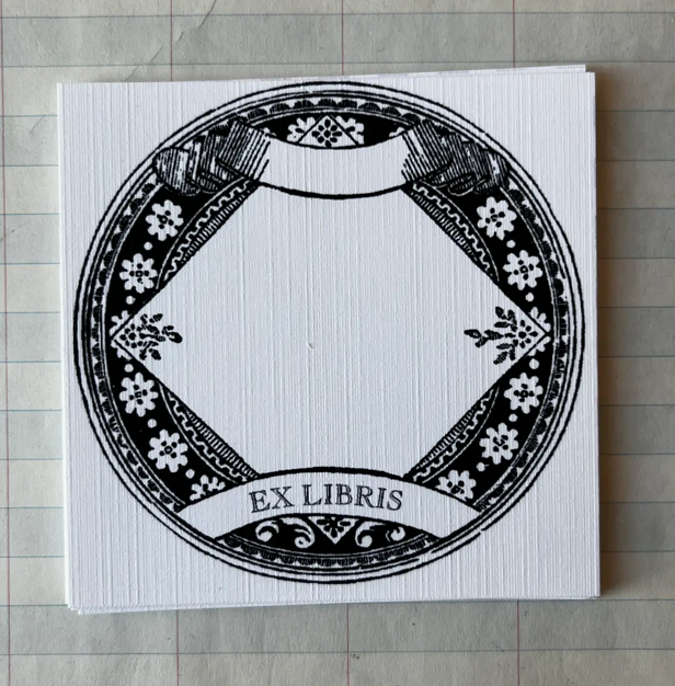 Antique Inspired Book Plates