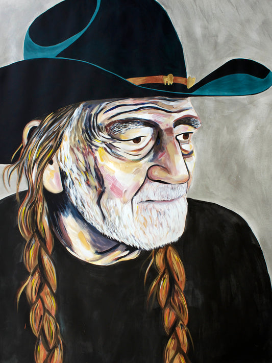 WILLIE NELSON PRINT